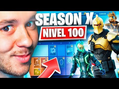 **SEASON X** LEVEL 100 SKIN! FORTNITE BATTLE PASS PURCHASED!! - TheGrefg