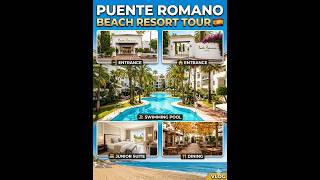 Puente Romano Marbella Beach Resort Tour 🌴  | Best Luxury Hotel in Spain.