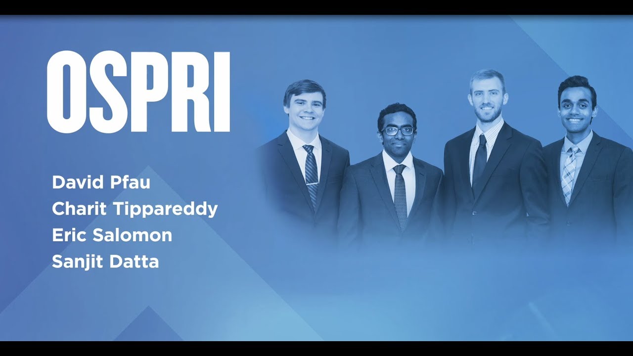 2018 CIC Finalist - OSPRI