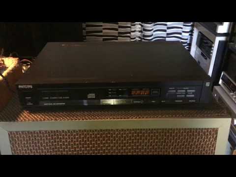 PHILIPS CD480 16 BIT Dual D/A Converter CD Player