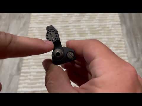 Troy Industries Folding Battle Sight Rear, Troy rear sight a good option to get