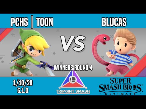 Tripoint Smash 92 - Winners Round 4 - PCHS | Toon(Toon Link) Vs. Blucas(Lucas)