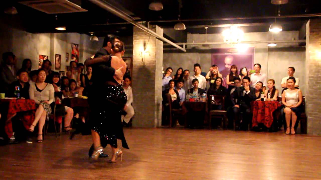 Laila Rezk & Leandro Oliver. 2014 Korea Tango Championship & Festival. Eve Milonga @ El Tango. 2