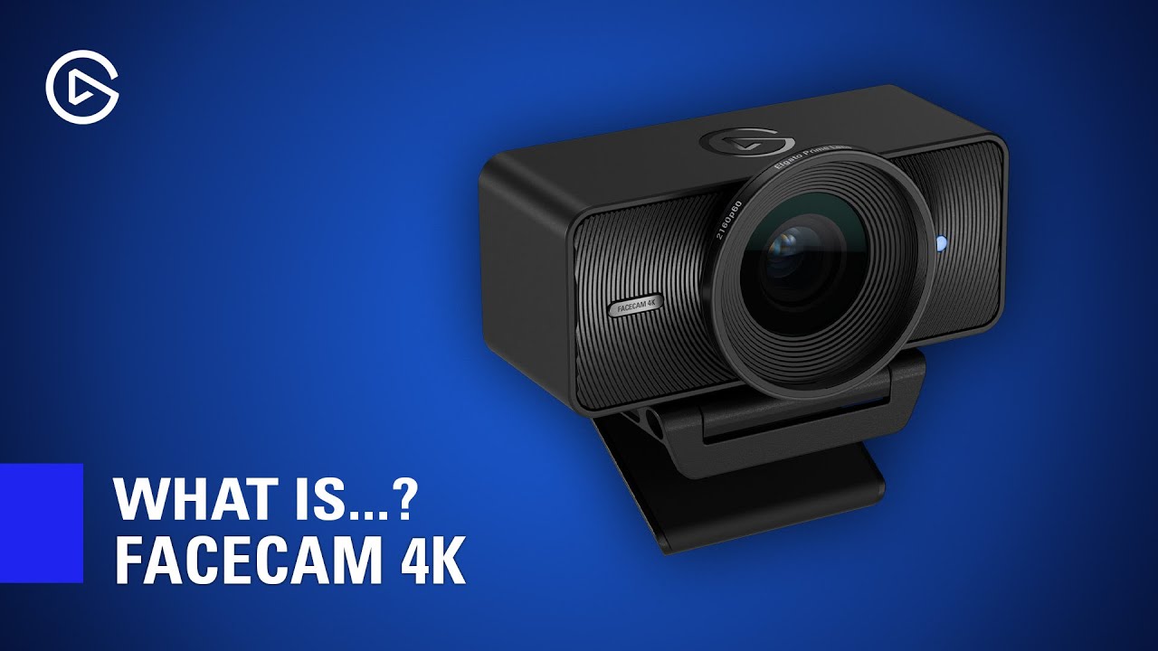 What Is Facecam 4K? – 4K60 Studio Webcam, HDR, Lens Filters, Uncompressed Video - YouTube
