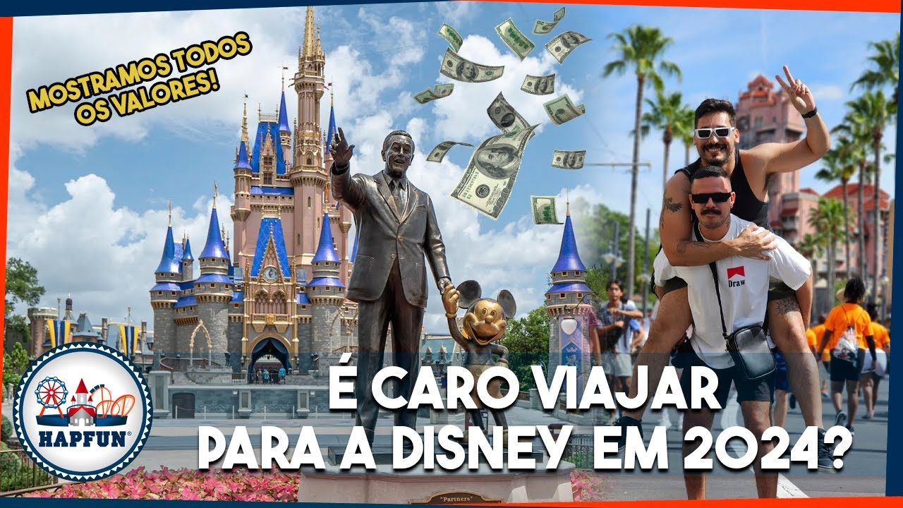 QUANTO custou a nossa viagem à DISNEY de Orlando? Passagens, hospedagem, alimentação etc | Hapfun