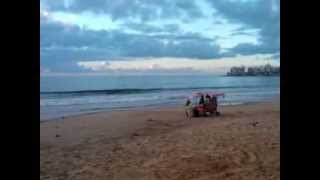 nascer do sol em guarapari praia do morro !