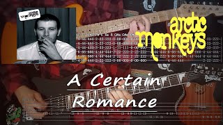 A Certain Romance - Arctic Monkeys (Tutorial Tab Pdf Cover)