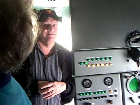 Nike Hercules Missile Tracking and Target Tracking Radars Control center. Battery site SF-88 #14