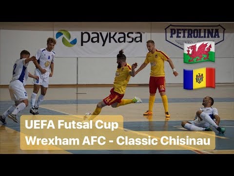 Wrexham AFC x Classic Chisinau | UEFA Futsal Cup Highlights (Connor Rogers)