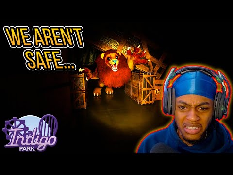 TRAPPED IN A AMUSEMENT PARK WITH MASCOT KILLERS.. - Indigo Park