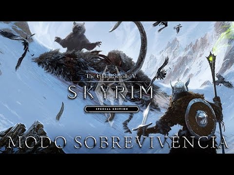 LIVE - Skyrim Special Edition PT-Br - Modo Sobrevivência - Legendary #1