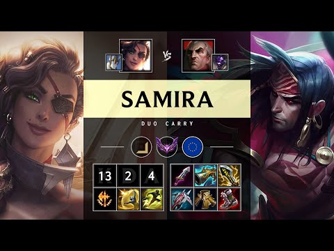 Samira ADC vs Swain - EUW Master Patch 25.S1.2