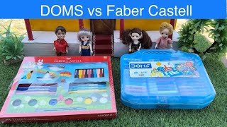 Doms vs Faber castell -pencil set #classicminifood