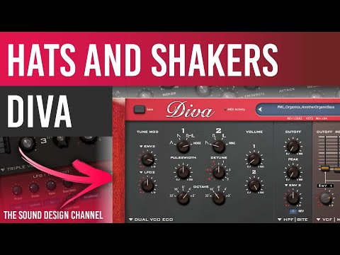 DIVA Tutorial | Shakers, Hats and FX'S | Melodic house/Techno