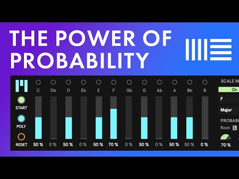 Probability sequencer and melody generator for Ableton Live // Melodizer Black Max for Live Device
