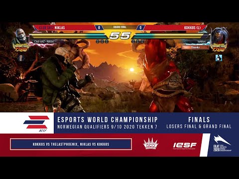 IESF 2020 Online Qualifier Norway. Tekken 7 - Finals [NOR/ENG]