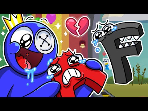 DELICIOUS RAINBOW FRIENDS & ALPHABET LORE ANIMATION