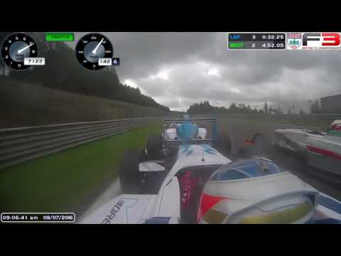 British Formula 3 Bump Drafting - Thomas Randle & Enaam Ahmed