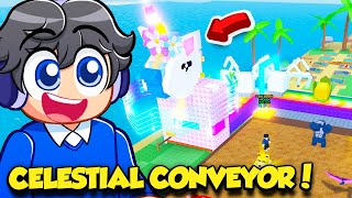 I Got THE CELESTIAL CONVEYOR In Build a Zoo AND IT'S INSANE!