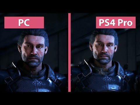 4K UHD | Mass Effect Andromeda – PC vs. PS4 Pro Graphics Comparison
