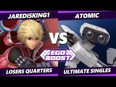 EGOBOOST Top 8 - Jaredisking1 (Shulk) Vs. Atomic (ROB) Smash Ultimate - SSBU
