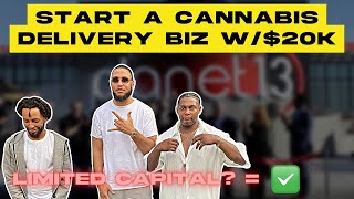 How To Start Your Cannabis Delivery Business with less than $20,000
