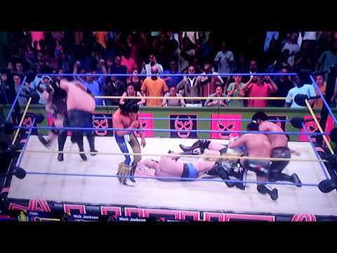 Undisputed Era vs Young Bucks vs War Raiders vs Guerillas Of Destiny@Lucha Underground/ROH