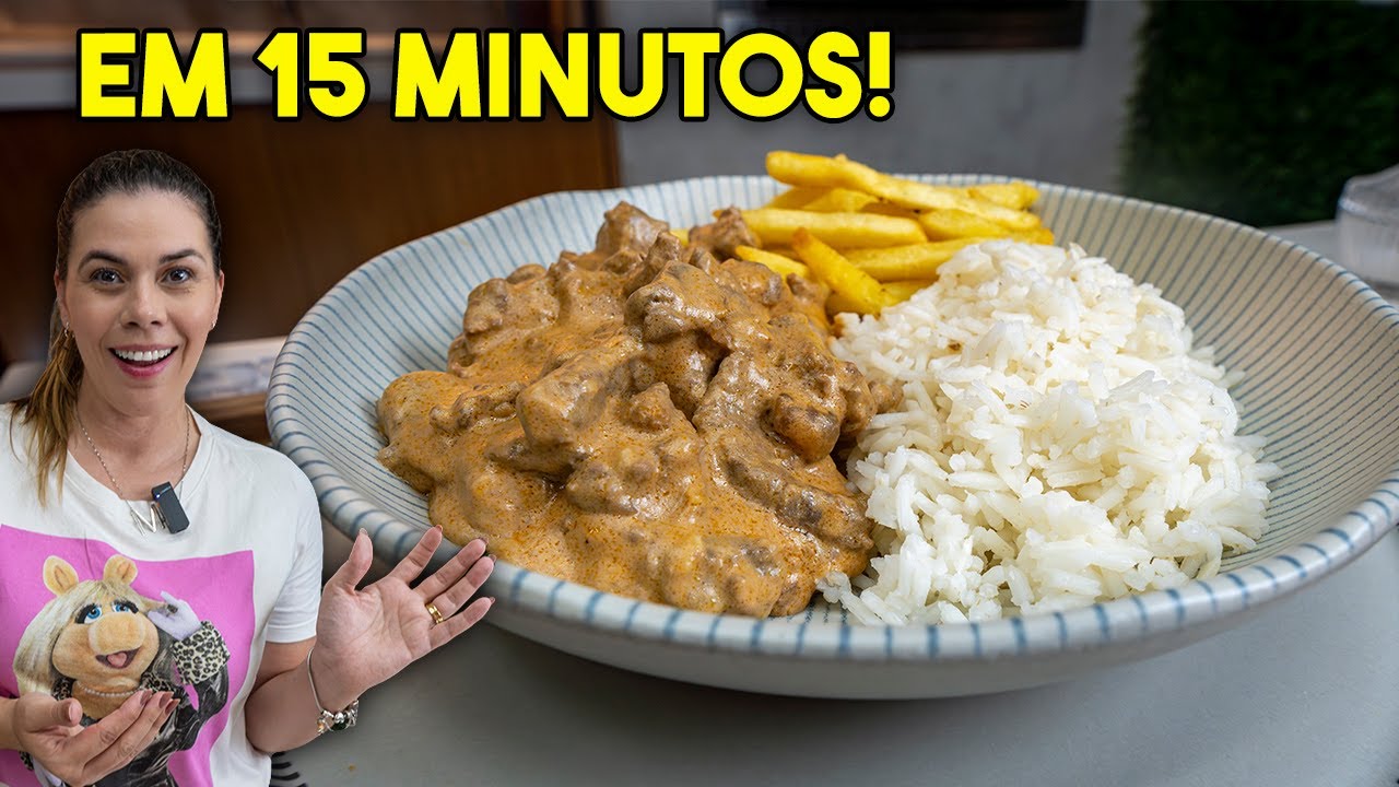 BEEF STROGONOFF THE BEST RECIPE I'VE EVER MADE!