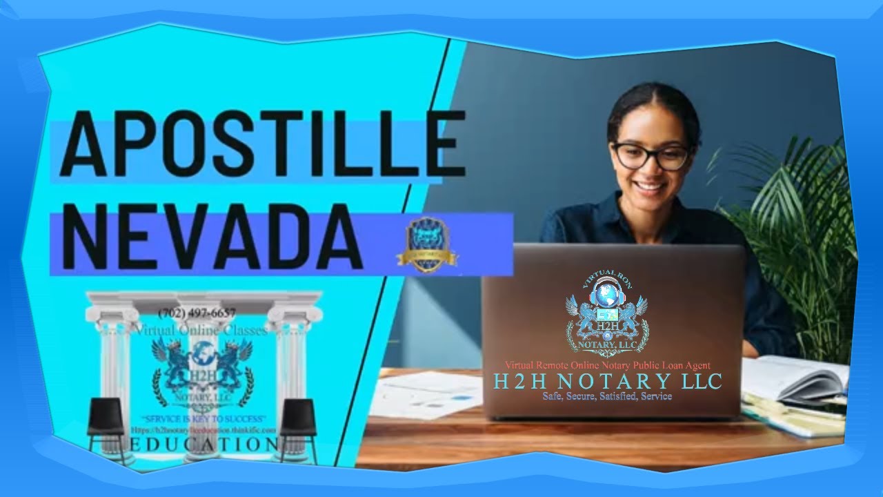 APOSTILLE CERTIFICATION NEVADA