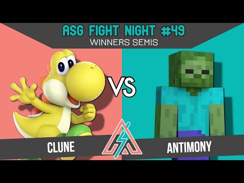 ASG 49: WINNERS Semis - Clune (Yoshi) vs Antimony (Steve)