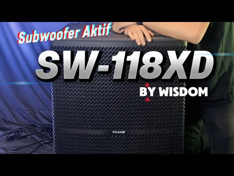 WISDOM SW-118XD ACTIVE SUBWOOFER