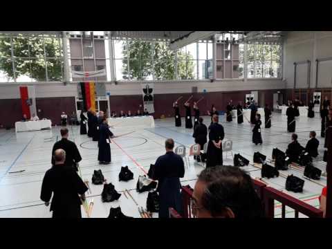 Kendo Prüfung 11.06.2017 in Frankfurt - 3. Dan, Kata - K. Lee