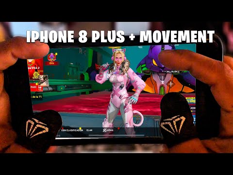 Best MOVEMENT + HANDCAM in IPhone 8 Plus 👽 | Blood Strike