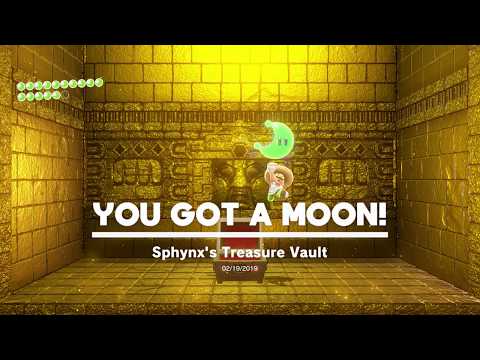 Super Mario Odyssey Part 33- Sphynx's Treasure Vault