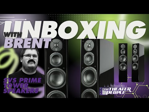 Unboxing: SVS Prime Tower Speakers