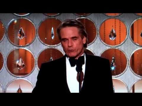 Golden Globes 2011 - Jeremy Irons Presenting