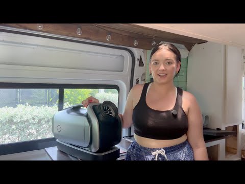 How to Set up the ZERO BREEZE Mark 2 Portable A/C in Your Van