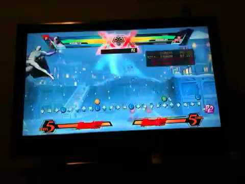 UMVC3 Magneto Extra Air action Demo
