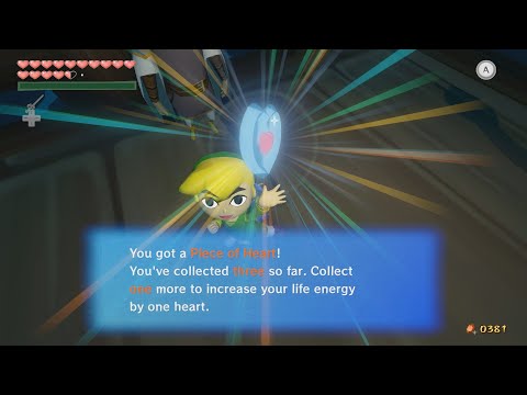 Wind Waker HD - Flight Control Platform Glitch/Exploit/Skip (Heart Piece) (TWWHD/TWW)