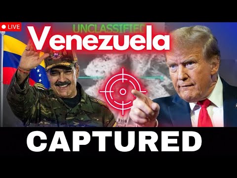 🔴 BREAKING - MADURO CAPTURED!! VENEZUELA - US MILITARY STRIKES - LIVE