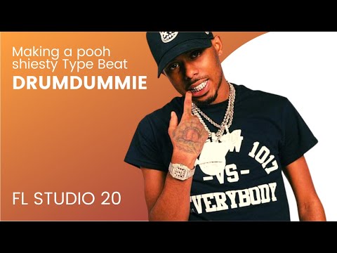 Making a Pooh shiesty Type Beat | Mook x Drum (Fl studio 20)