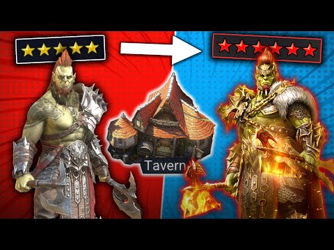 HOW TO GET YOUR FIRST 6 STAR CHAMPION! (Leveling & Farming Food Tips) - Raid Shadow Legends Guide
