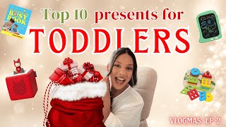 10 Christmas Gifts Your Toddler Will Actually Use in 2024! 🎁 Toddler Gift Guide | VLOGMAS Day2 🎄🧑🏽‍🎄