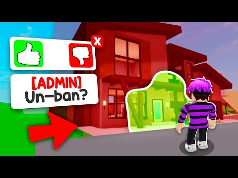 HOW TO GET UNBANNED from HOUSES IN BROOKHAVEN!