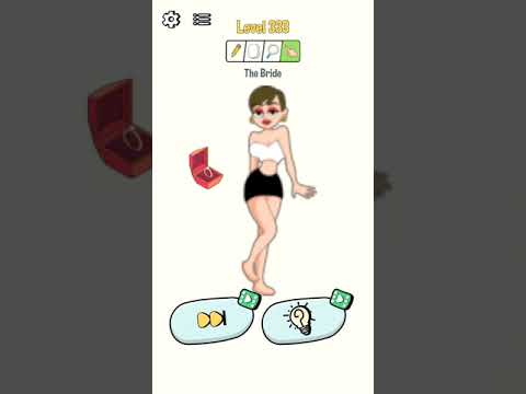 Brain Games: Erase Story & Dop - strong girl 👧 level 332-333 walkthrough gameplay #gaming