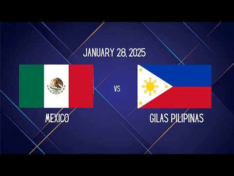 Live Now! GILAS PILIPINAS vs MEXICO | FIBA Asia Cup Qualifier | January 28, 2025 - YouTube