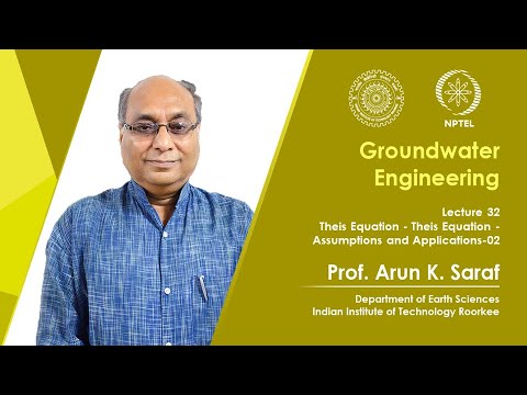 Lecture 62 Artificial Recharge Techniques and Designs