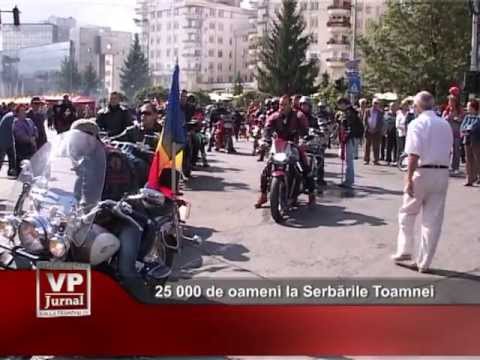 25.000 de oameni, la Serbările Toamnei