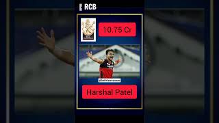 IPL 2022 : RCB ipl auction 2022 || #ipl2022megaauction #ipl2022 #shorts #tiktok