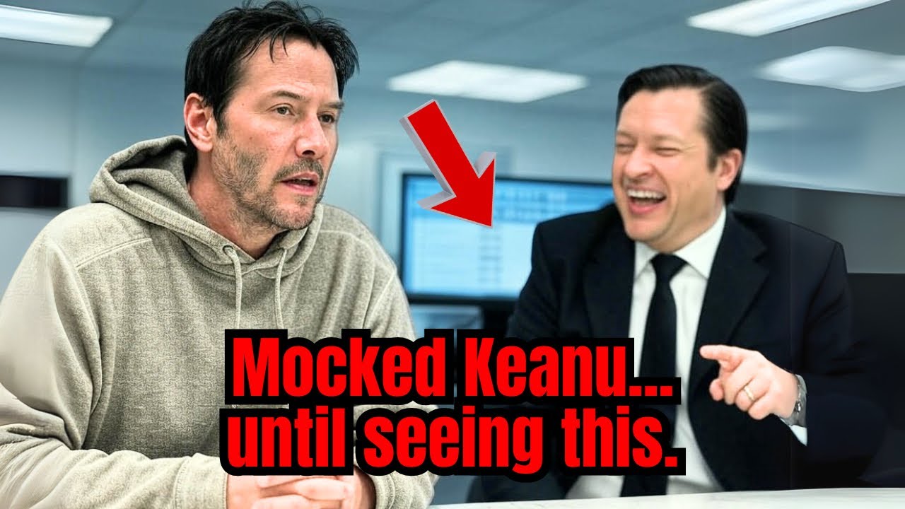 Bank Teller Mocks Keanu Reeves… Until He Sees His Million-Dollar Balance